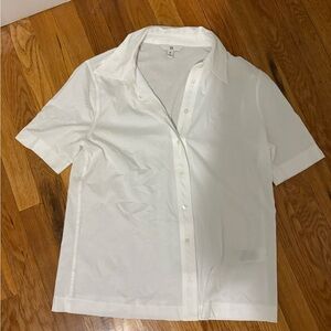 Banana Republic White Button Down Shirt